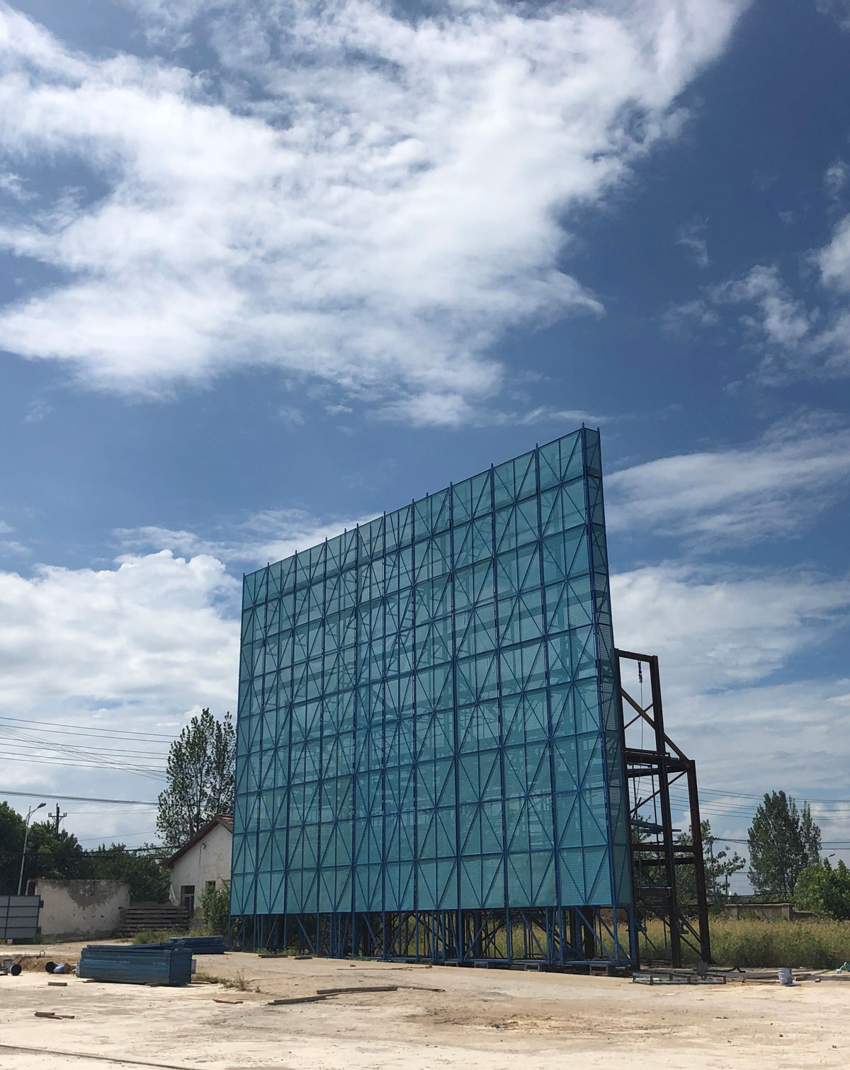 全钢附着式升降脚手架(WY—300型)-武汉万业建筑工程有限公司